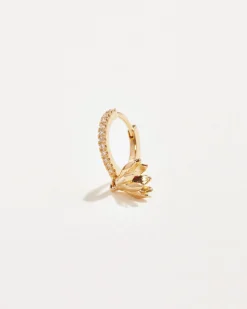 Pamela Love Piercing Jewelry|Anemone Pave Huggie