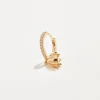 Pamela Love Earrings|Anemone Pave Huggie