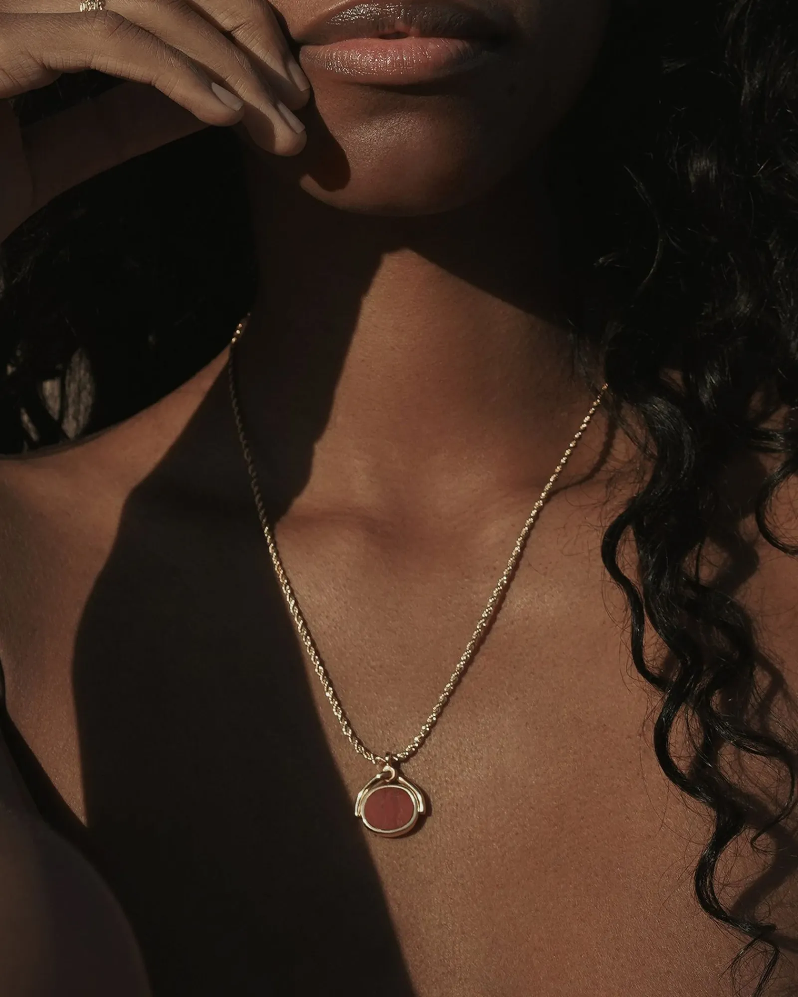 Pamela Love Necklaces|Aquarius Spinner Pendant