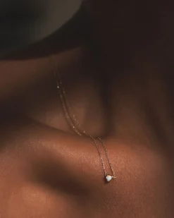 Pamela Love Necklaces|Bezel Heart Pendant