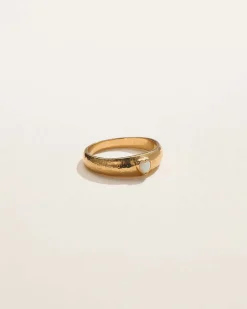 Pamela Love Rings|Bezel Heart Ring