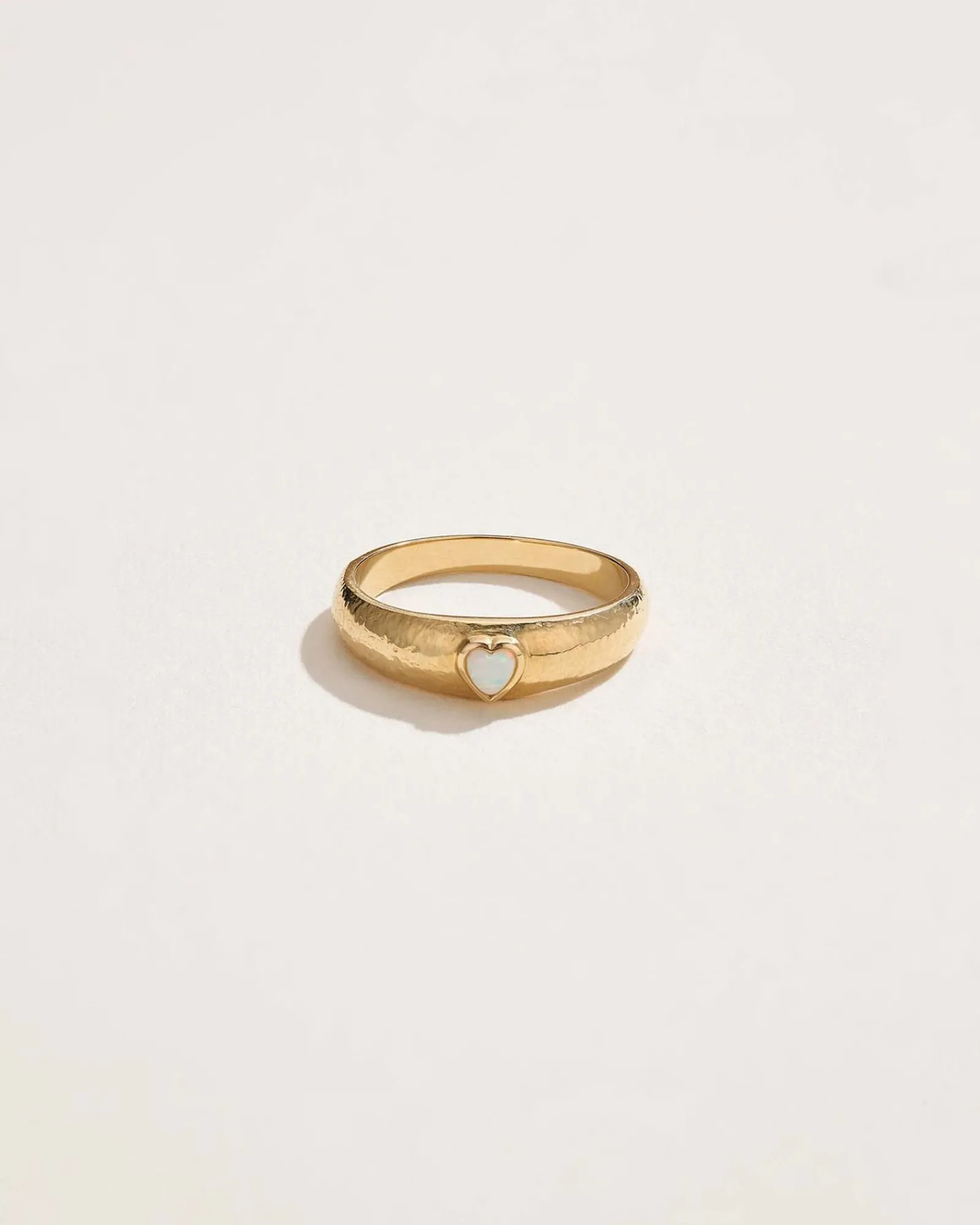 Pamela Love Rings|Bezel Heart Ring