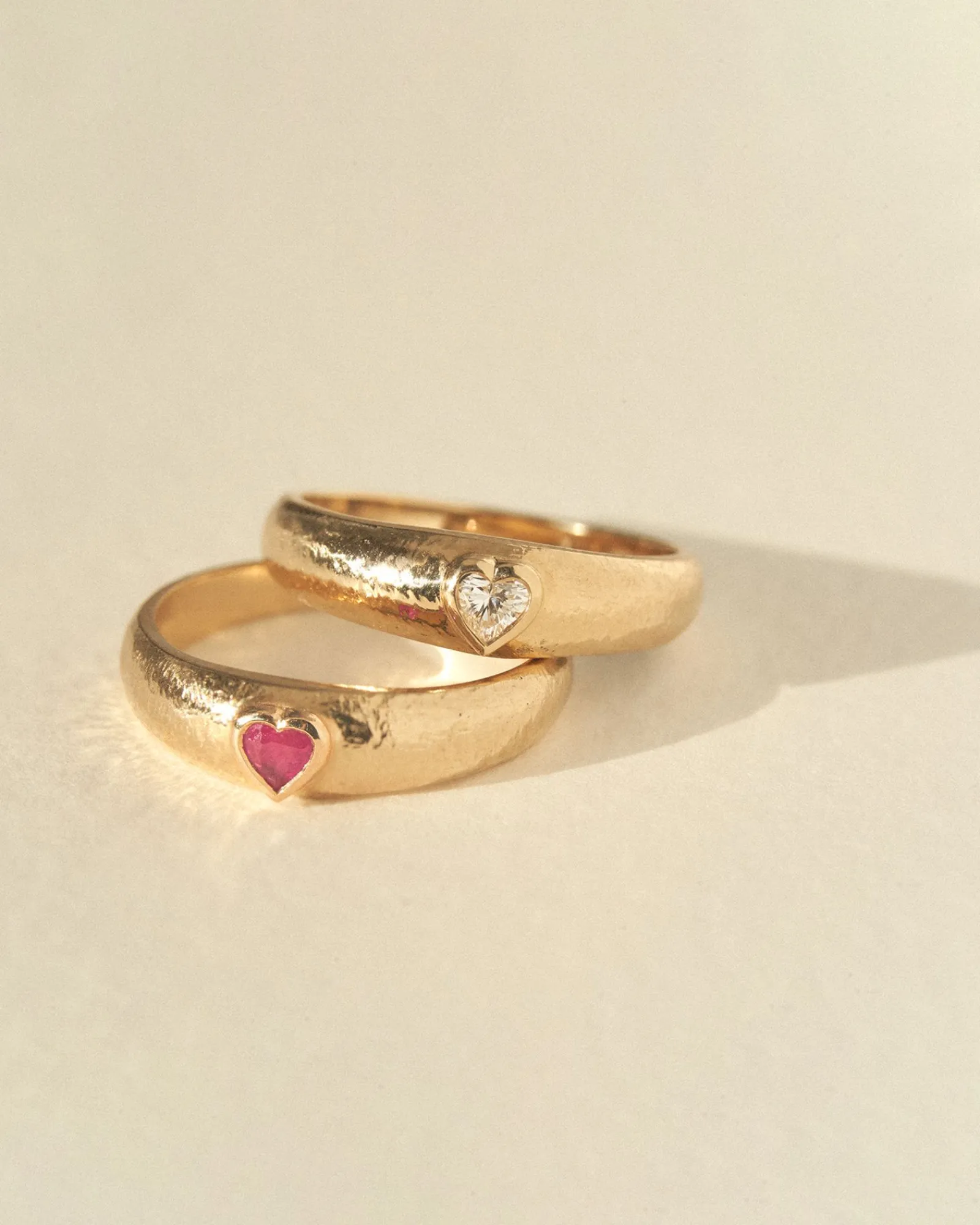 Pamela Love Rings|Bezel Heart Ring