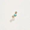 Pamela Love Earrings|Bezel Set Crescent Stud