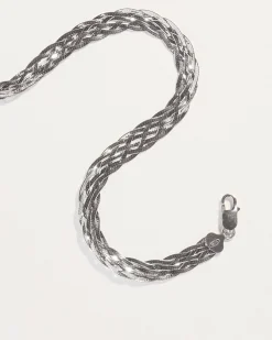 Pamela Love Necklaces|Braided Herringbone Thick Chain