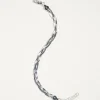 Pamela Love Bracelets|Braided Herringbone Thin Chain Bracelet