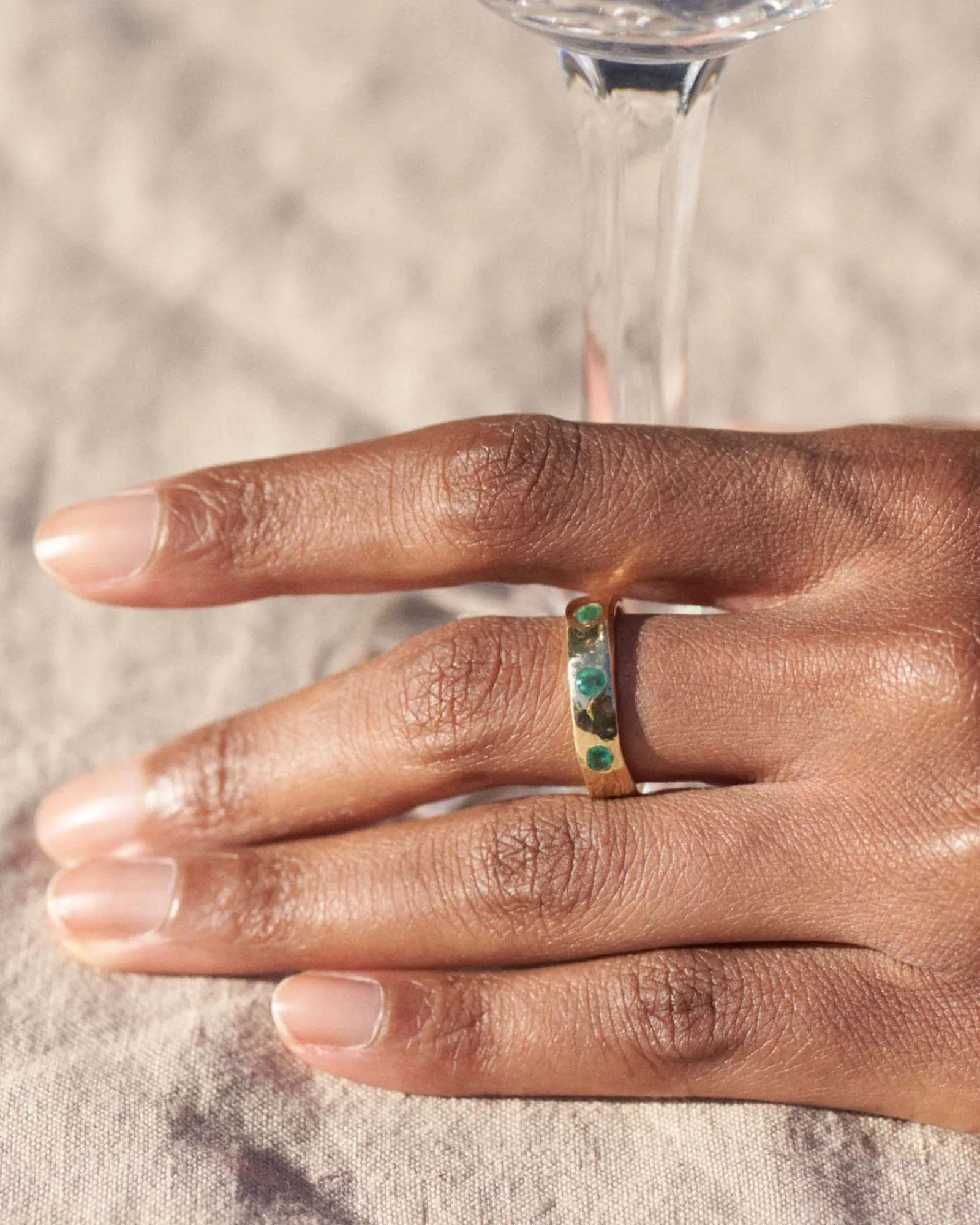 Pamela Love Ceremonial Rings|Caerus I Emerald