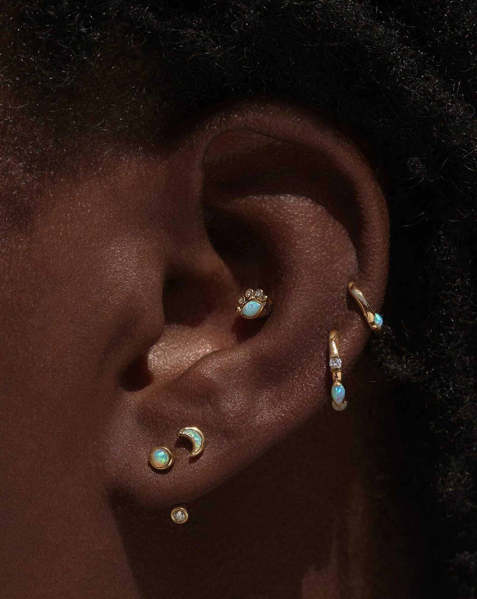 Pamela Love Earrings|Celestial Eye Stud