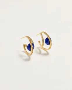Pamela Love Earrings|Comet Double Hoops