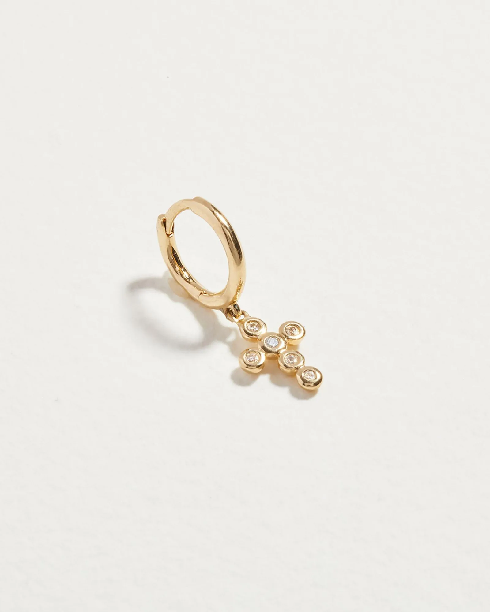Pamela Love Piercing Jewelry|Cross Cluster Huggie