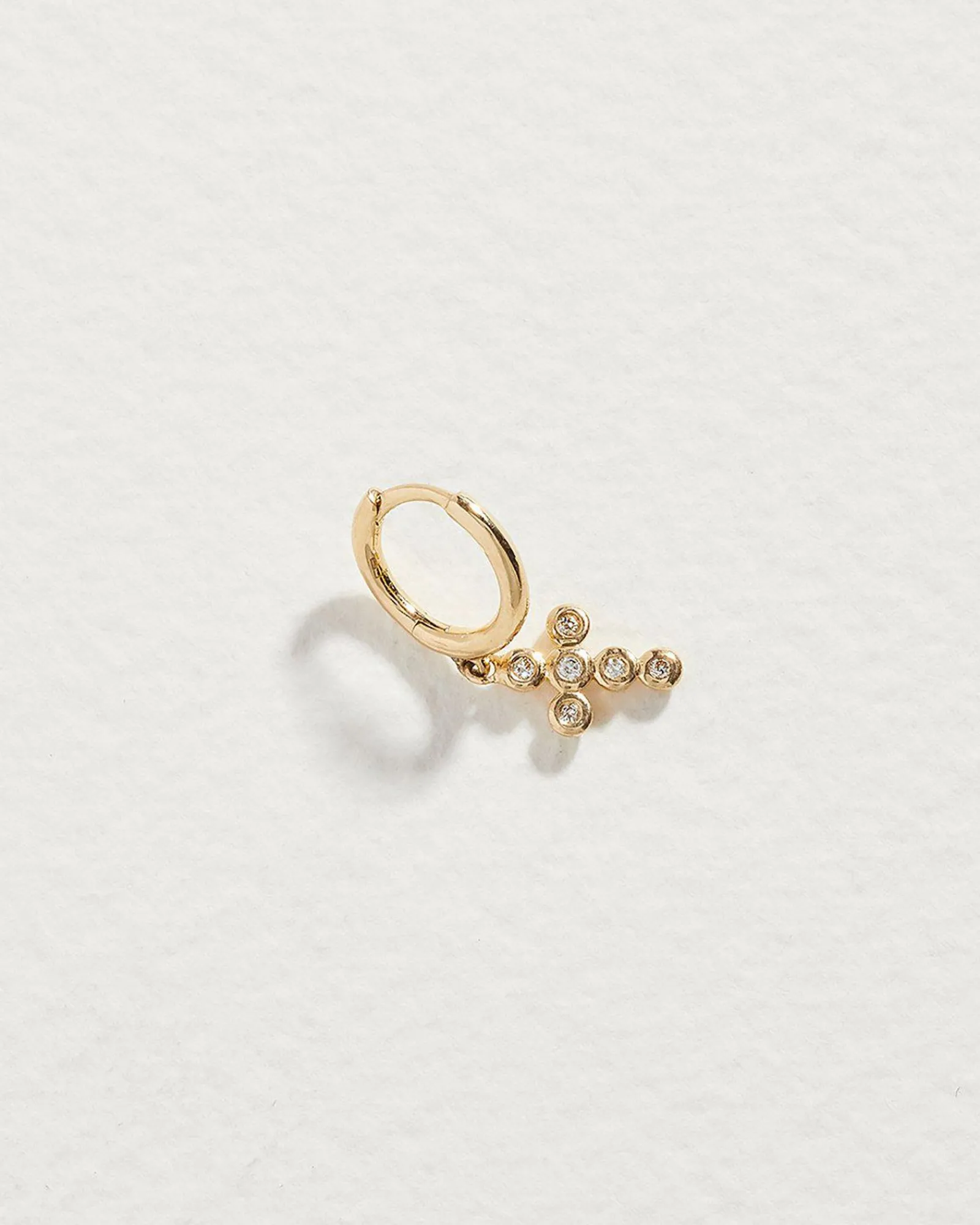 Pamela Love Piercing Jewelry|Cross Cluster Huggie