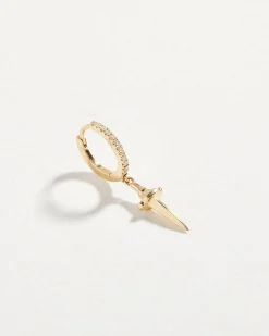 Pamela Love Piercing Jewelry|Dagger Pave Huggie