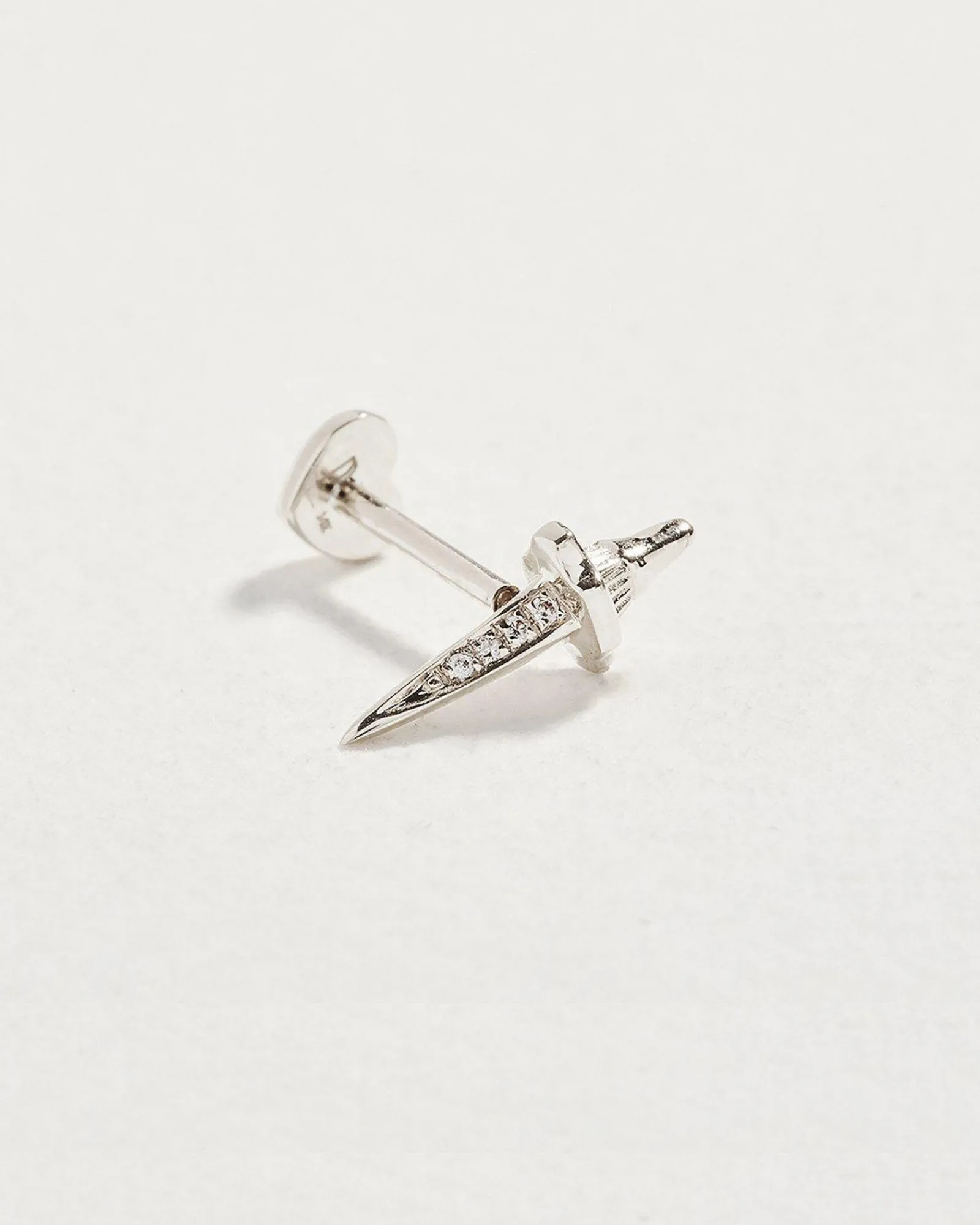 Pamela Love Earrings|Dagger Pave Stud
