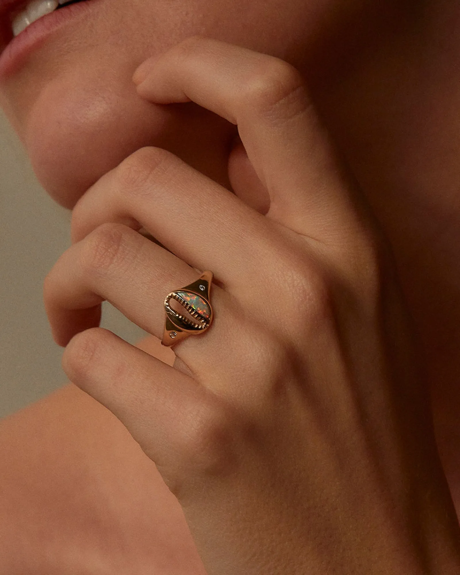 Pamela Love Rings|Ebonee Cowrie Ring