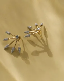 Pamela Love Earrings|Five Spike Earrings