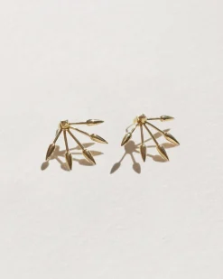 Pamela Love Earrings|Five Spike Earrings