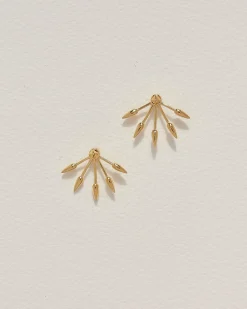 Pamela Love Earrings|Five Spike Earrings