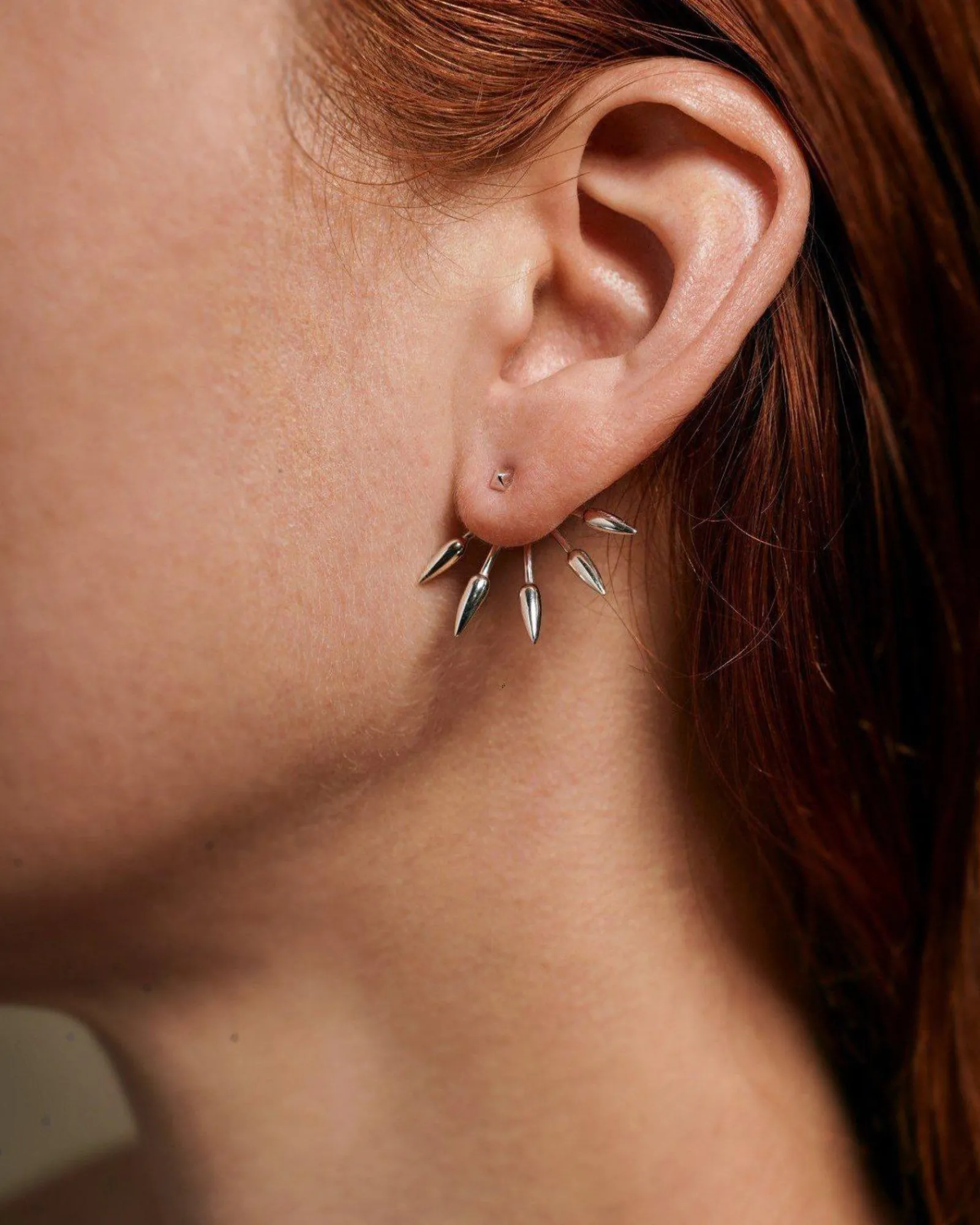 Pamela Love Earrings|Five Spike Earrings