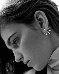 Pamela Love Earrings|Five Spike Earrings