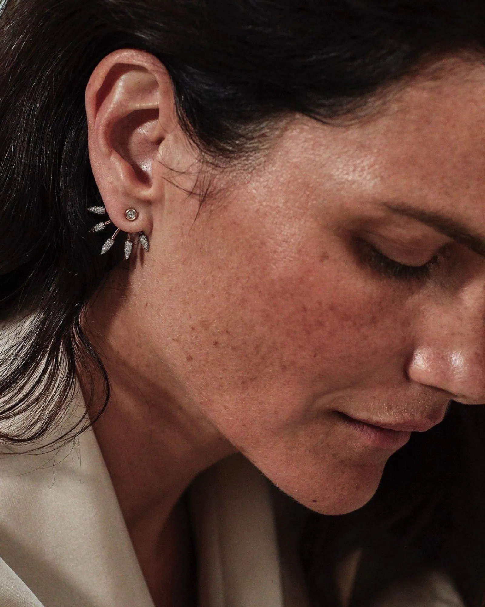 Pamela Love Earrings|Five Spike Earrings