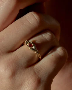 Pamela Love Rings|Heart In Hand Ring