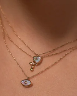 Pamela Love Necklaces|Inlay Eye Pendant