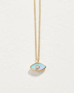 Pamela Love Necklaces|Inlay Eye Pendant