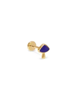 Pamela Love Piercing Jewelry|Inlay Mushroom Stud