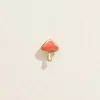 Pamela Love Earrings|Inlay Mushroom Stud