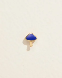 Pamela Love Earrings|Inlay Mushroom Stud