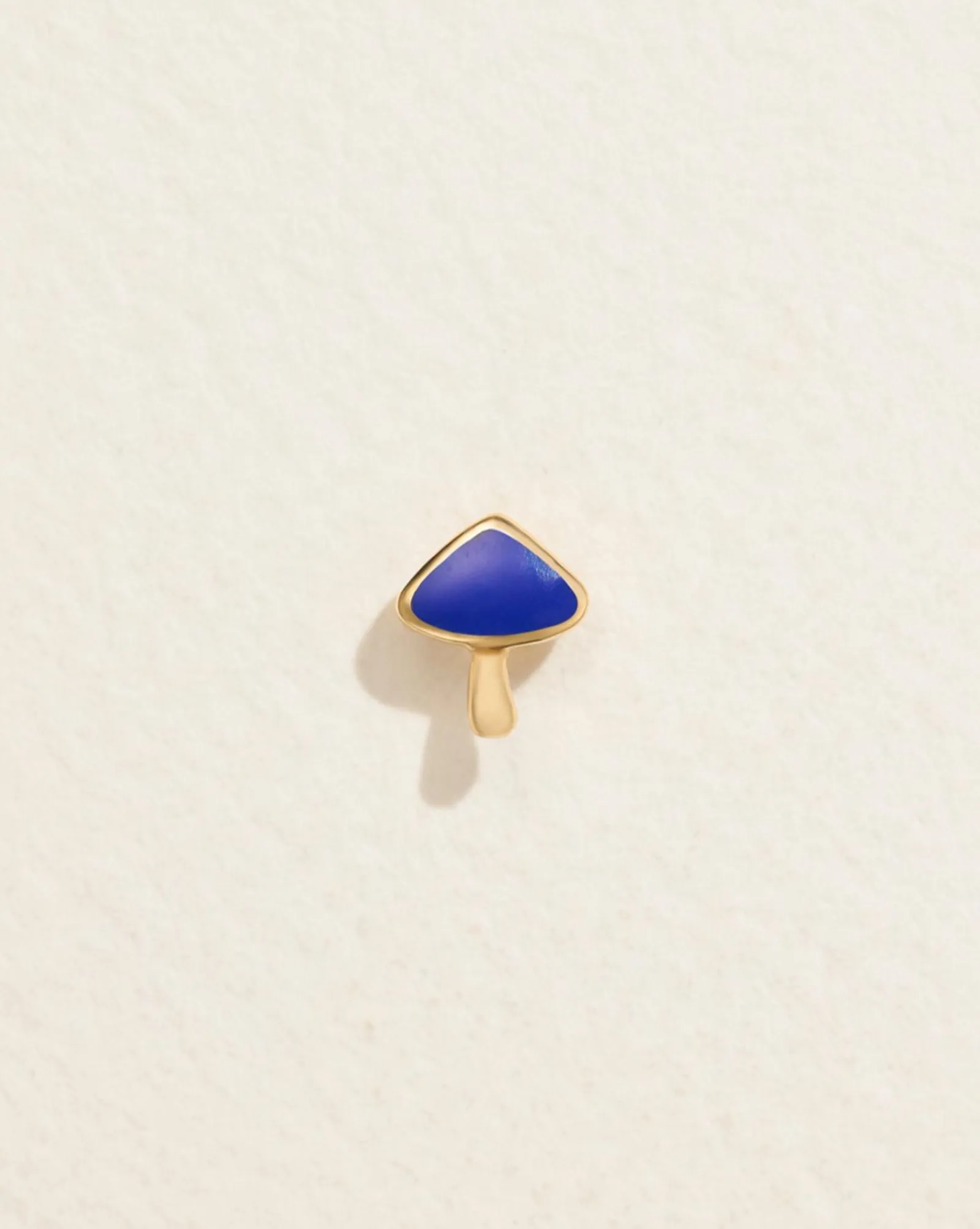 Pamela Love Earrings|Inlay Mushroom Stud