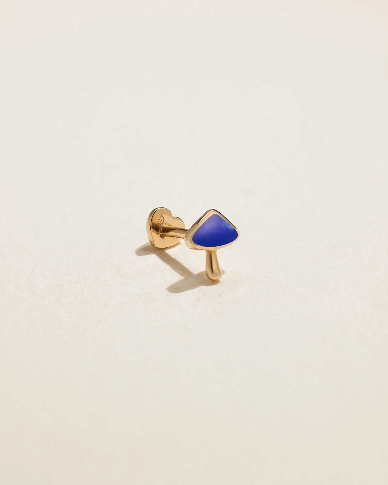 Pamela Love Earrings|Inlay Mushroom Stud