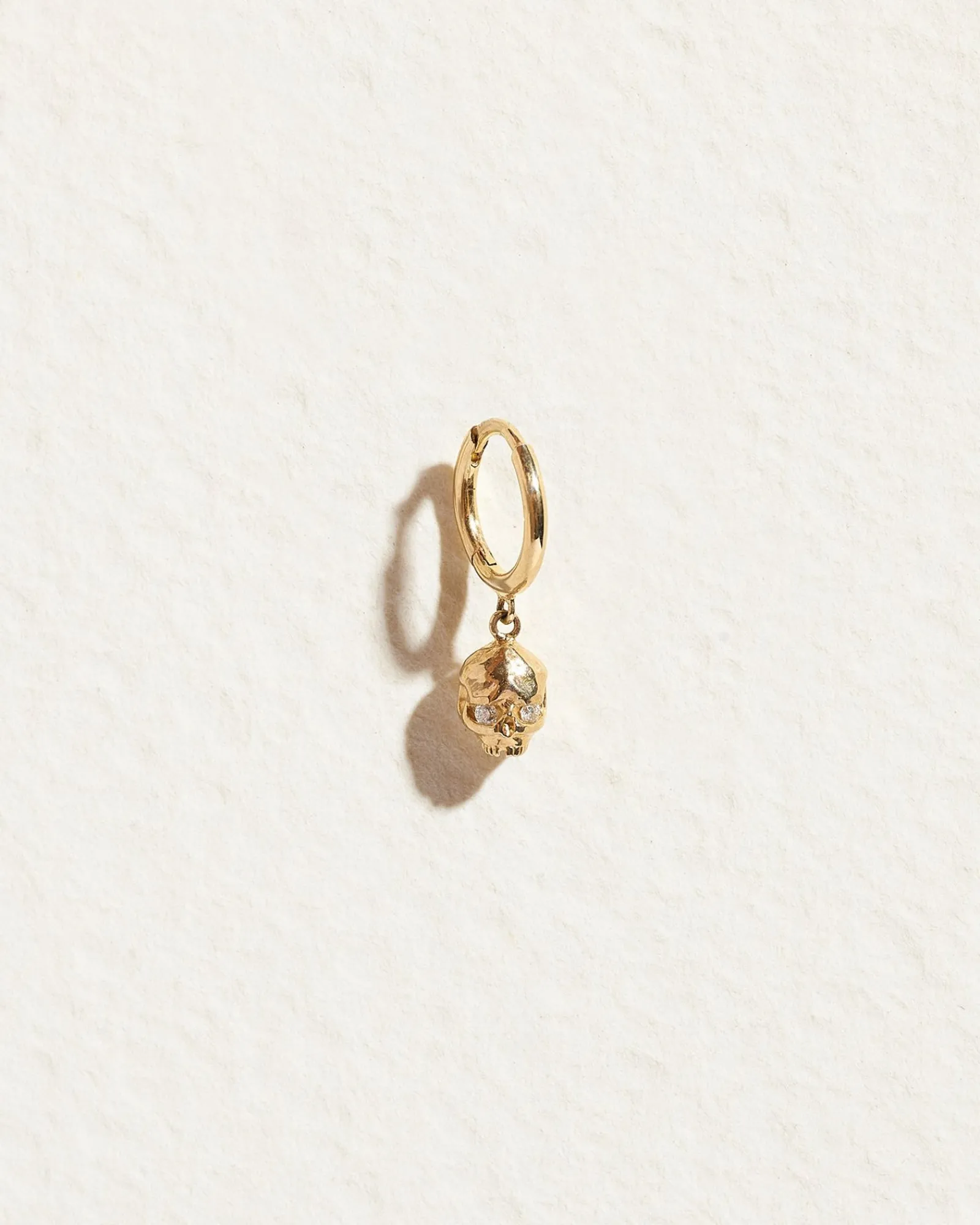 Pamela Love Piercing Jewelry|Memento Mori Huggie