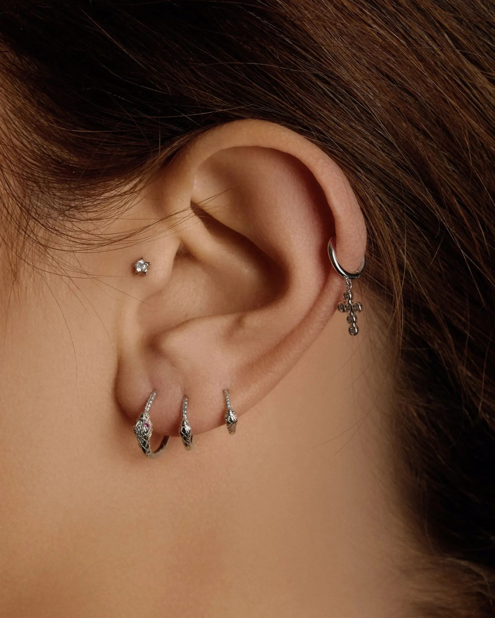 Pamela Love Piercing Jewelry|Midnight Star Stud
