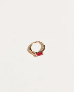 Pamela Love Earrings|6Mm Baguette Stone Huggie