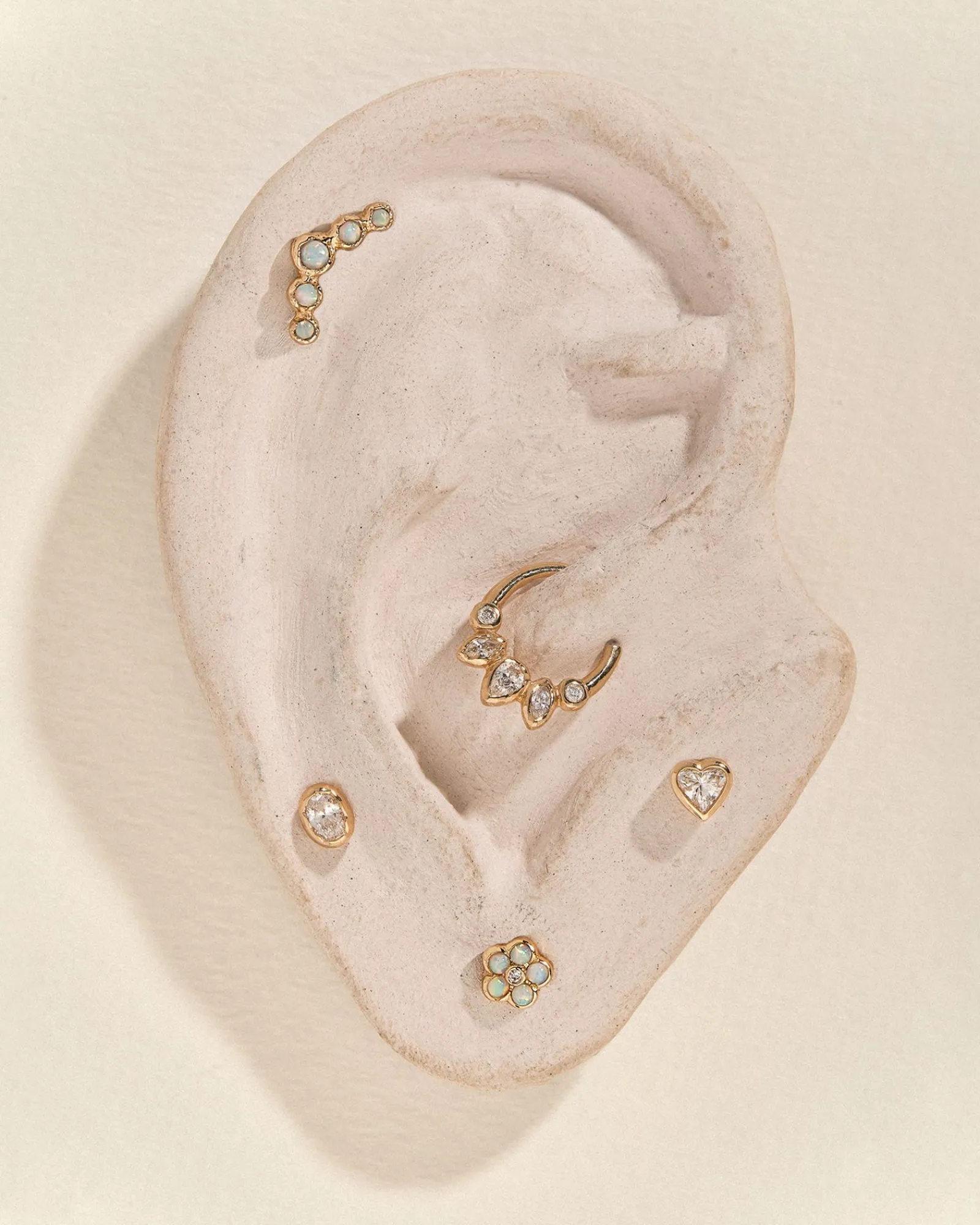 Pamela Love Earrings|8Mm Cluster Clicker