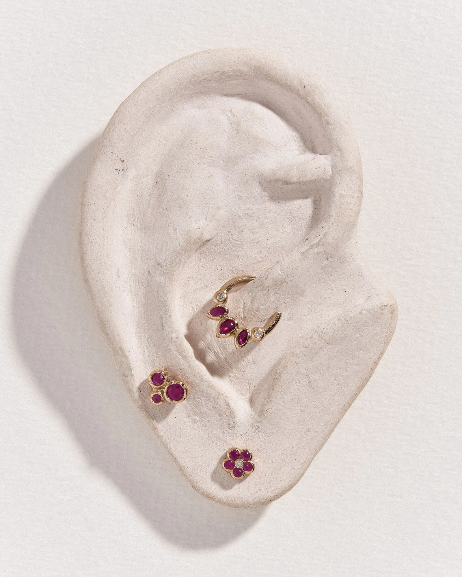 Pamela Love Earrings|8Mm Cluster Clicker