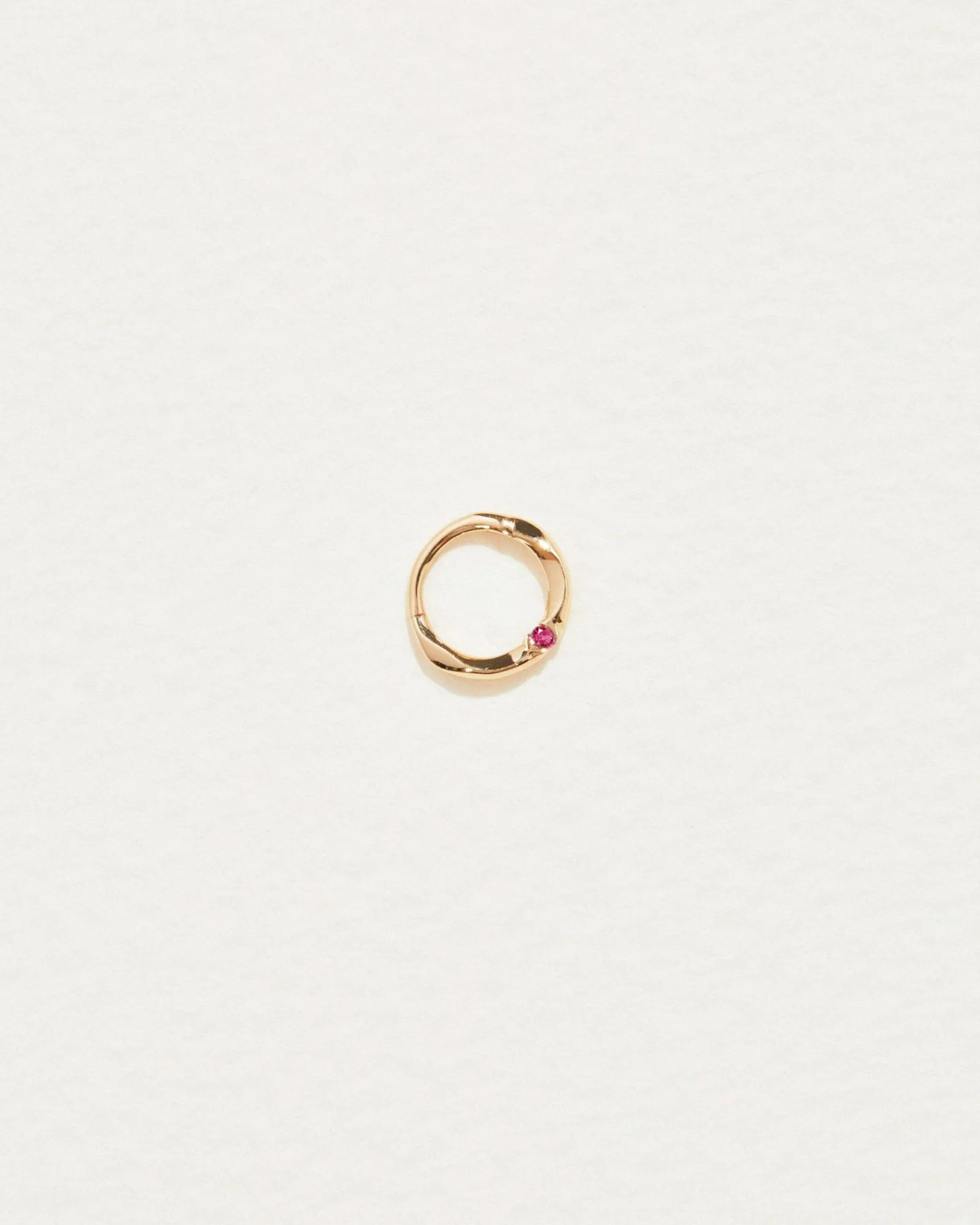 Pamela Love Earrings|6Mm Floating Stone Clicker