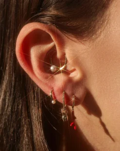 Pamela Love Piercing Jewelry|6Mm Floating Stone Clicker