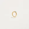 Pamela Love Piercing Jewelry|6Mm Floating Stone Huggie