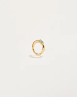Pamela Love Piercing Jewelry|6Mm Floating Stone Huggie