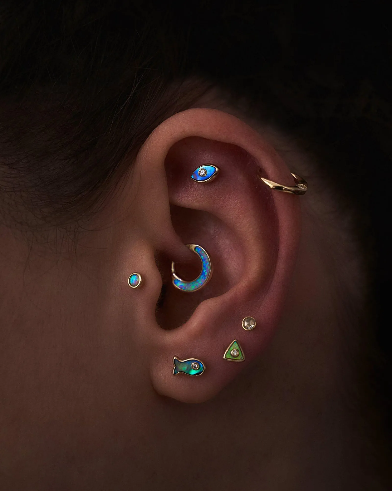Pamela Love Piercing Jewelry|6Mm Inlay Clicker