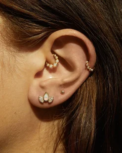 Pamela Love Earrings|6Mm Molten Clicker
