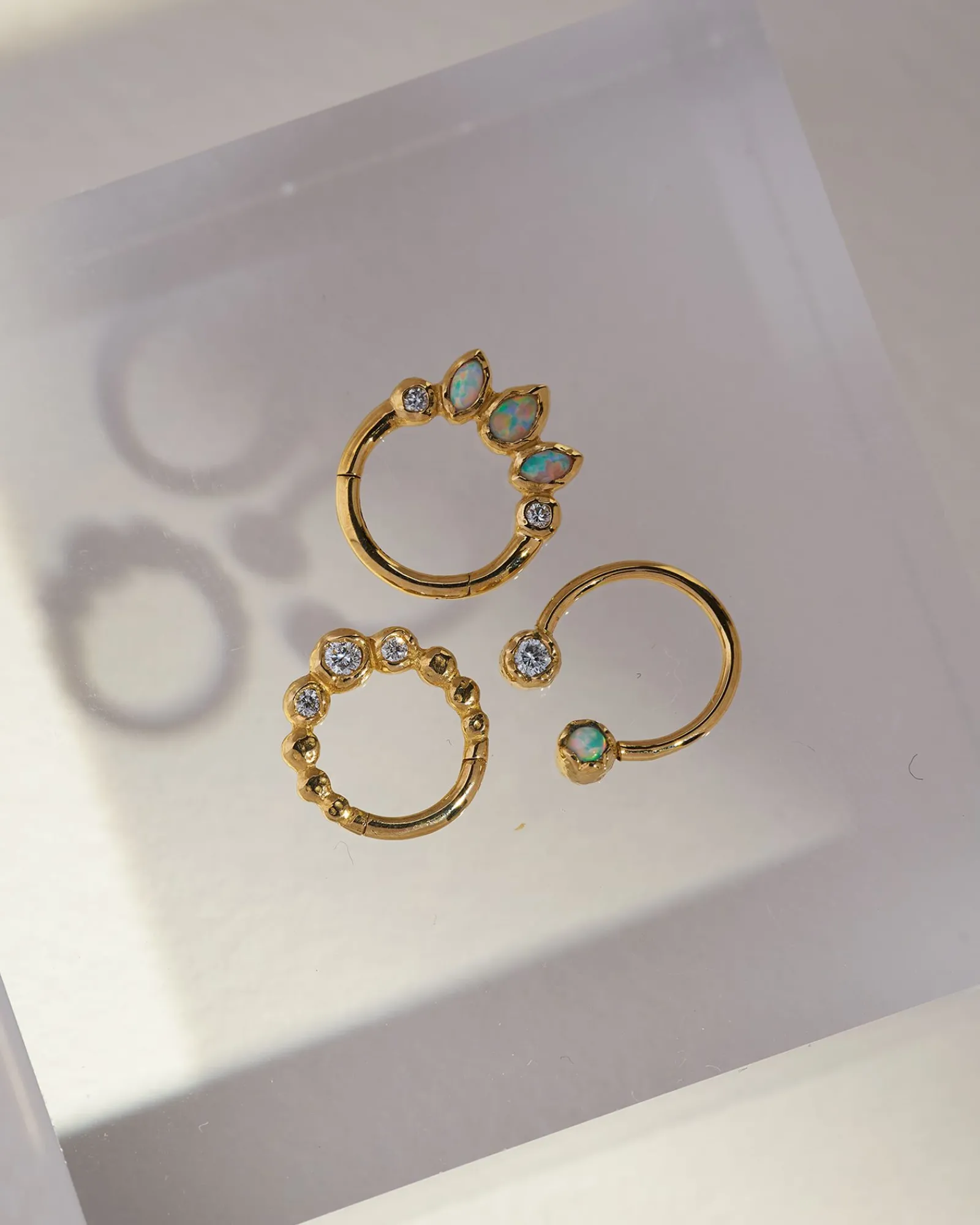 Pamela Love Earrings|6Mm Molten Clicker