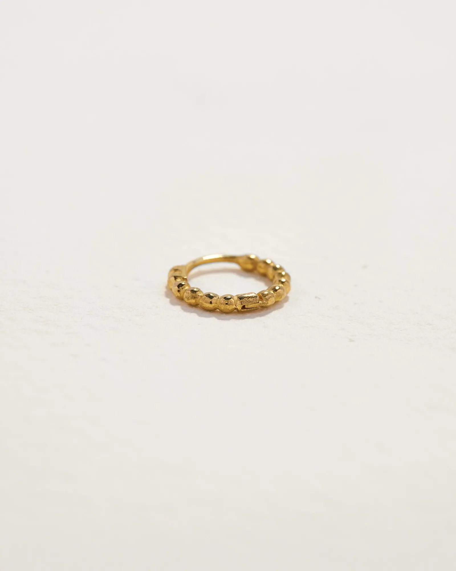 Pamela Love Earrings|8Mm Molten Eternity Huggie