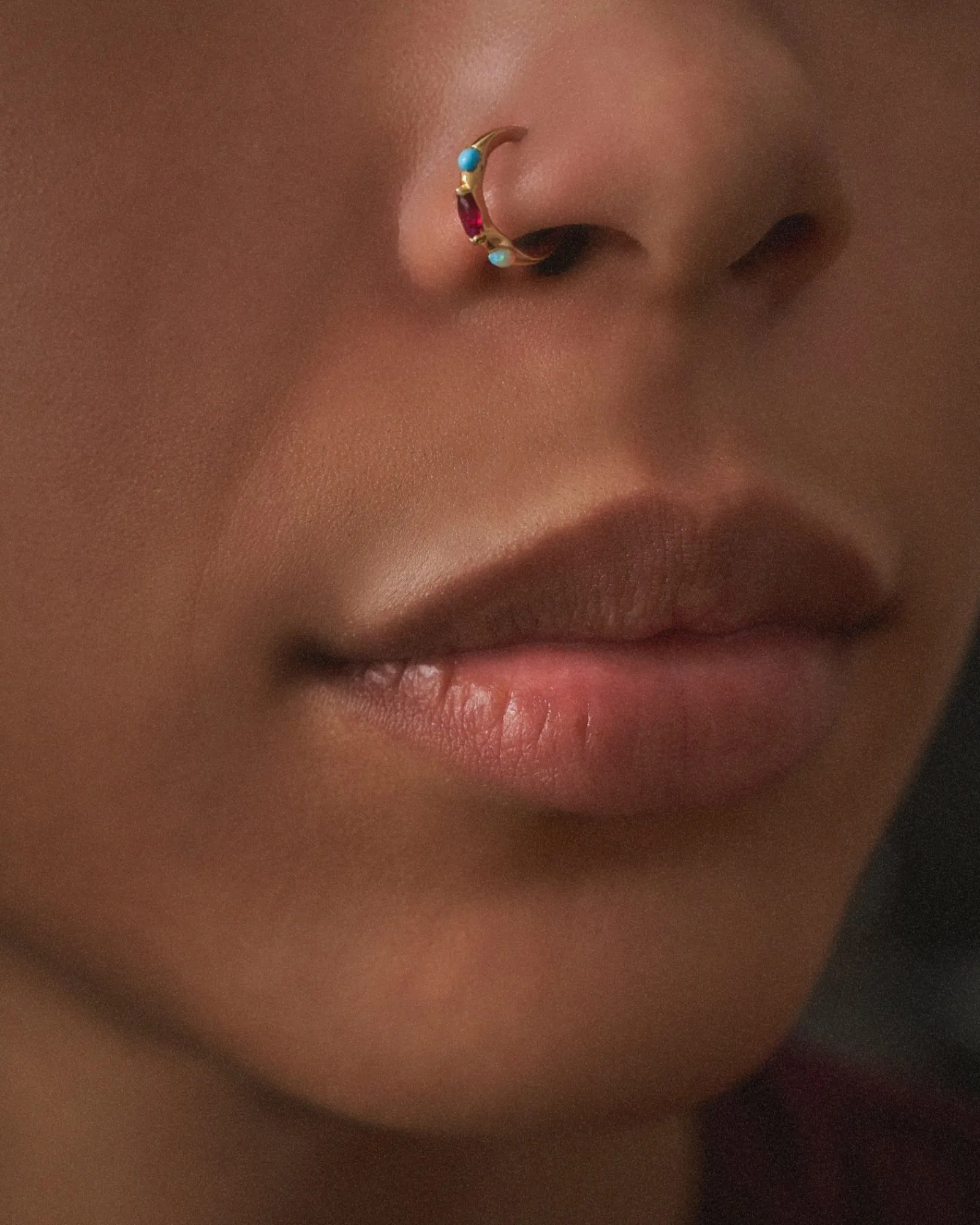 Pamela Love Piercing Jewelry|8Mm Multi Stone Huggie