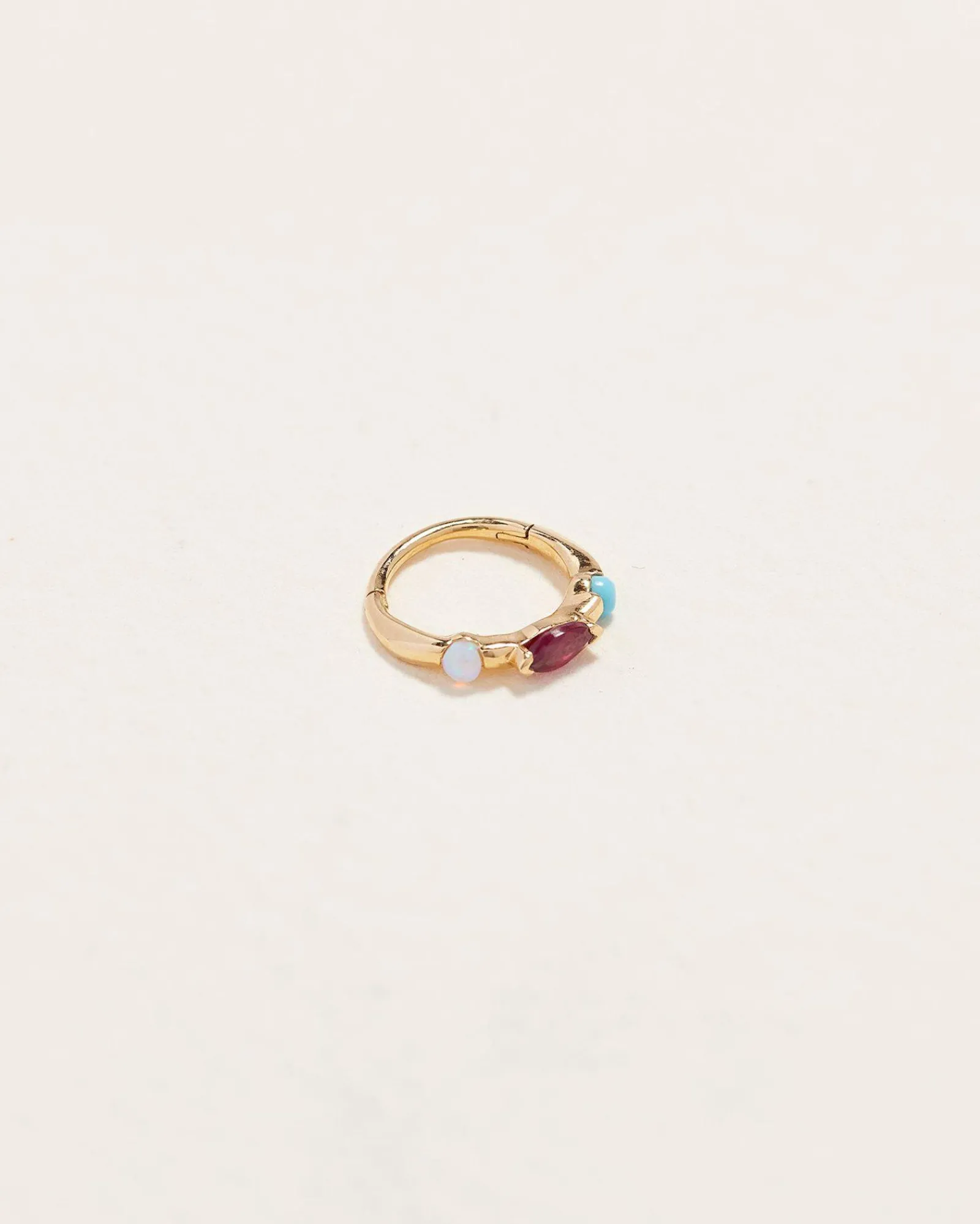 Pamela Love Earrings|8Mm Multi Stone Huggie