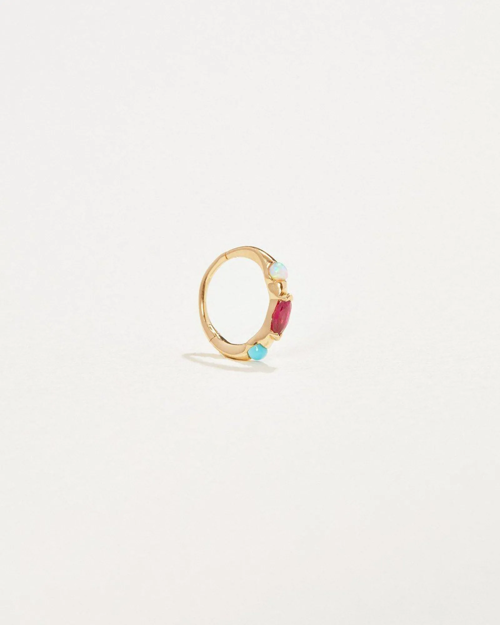 Pamela Love Earrings|8Mm Multi Stone Huggie