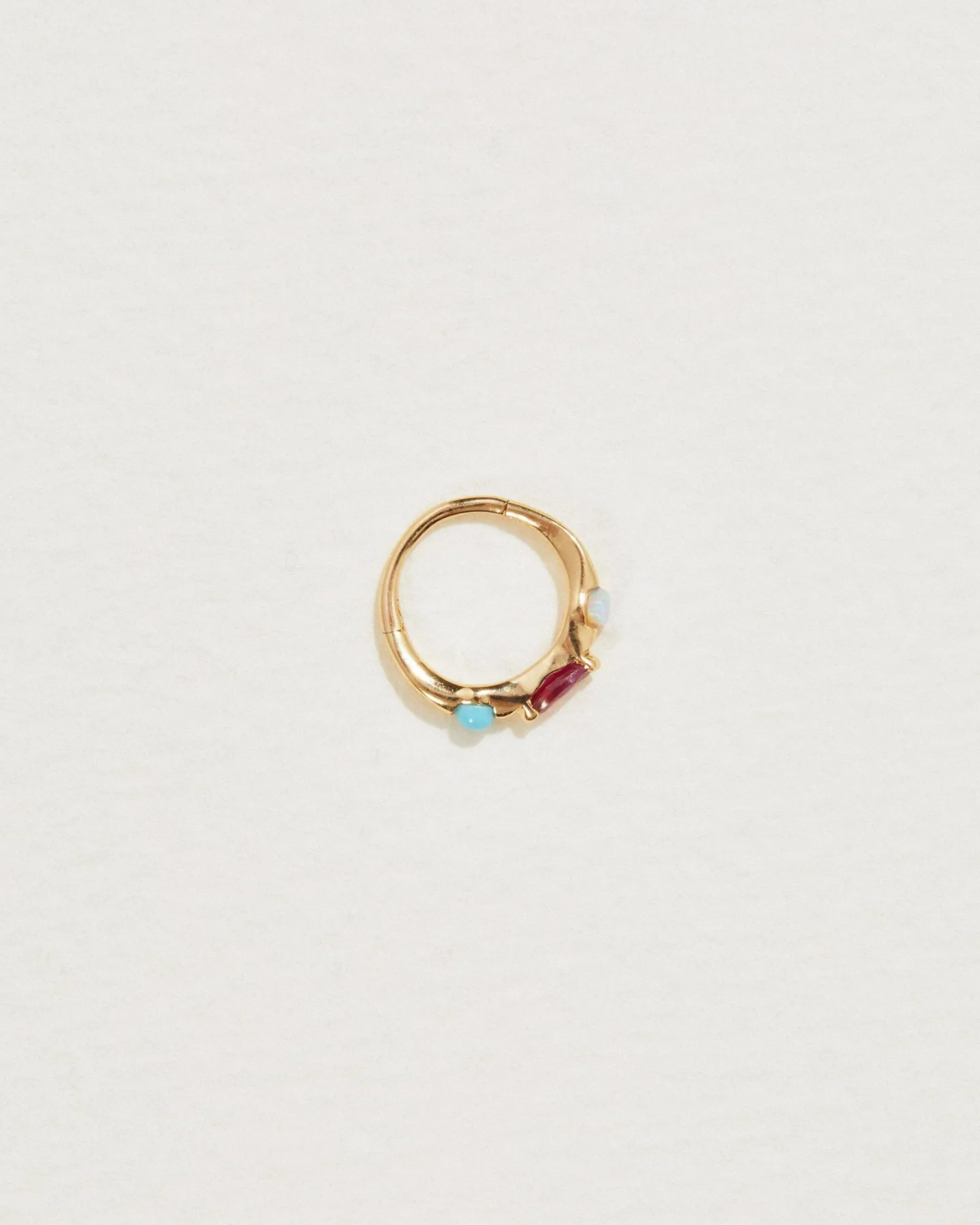Pamela Love Earrings|8Mm Multi Stone Huggie
