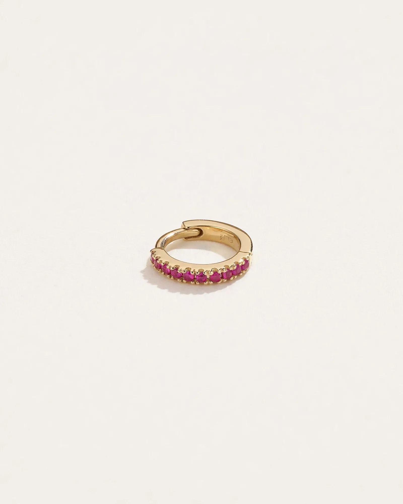 Pamela Love Earrings|6Mm Pave Huggie